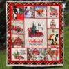 Christmas Farm Quilt  Quilt